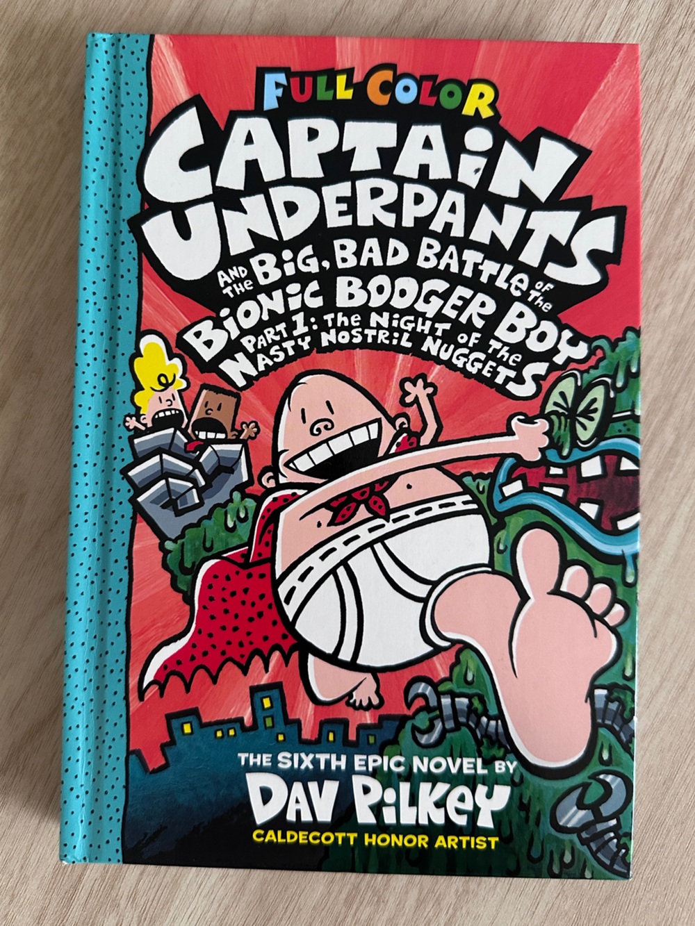 Scholastic Captain Underpants comic book